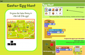 Easter Egg Hunt Support Card